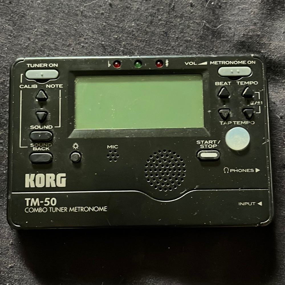 TM-50 Combo tuner metronome